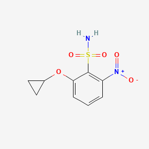 2-Cyclopropoxy-6-nitrobenzenesulfonamide