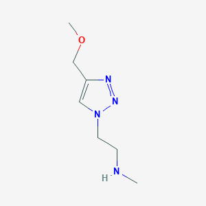2-(4-(methoxymethyl)-1H-1,2,3-triazol-1-yl)-N-methylethan-1-amine