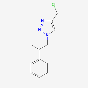 4-(chloromethyl)-1-(2-phenylpropyl)-1H-1,2,3-triazole