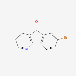 7-Bromo-5H-indeno[1,2-b]pyridin-5-one