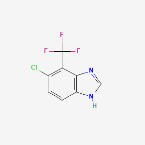 5-Chloro-4-(trifluoromethyl)-1H-benzo[d]imidazole