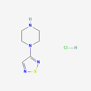 3-(Piperazin-1-yl)-1,2,5-thiadiazole hydrochloride