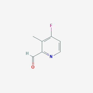 4-Fluoro-3-methylpicolinaldehyde