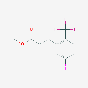 Methyl 3-(5'-iodo-2'-(trifluoromethyl)phenyl)propionate