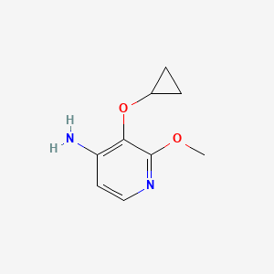 3-Cyclopropoxy-2-methoxypyridin-4-amine