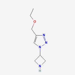 1-(azetidin-3-yl)-4-(ethoxymethyl)-1H-1,2,3-triazole