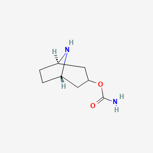 Endo-8-azabicyclo[3.2.1]octan-3-yl carbamate