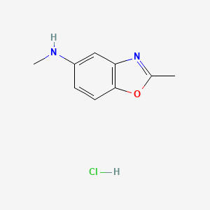 N,2-dimethyl-1,3-benzoxazol-5-amine;hydrochloride