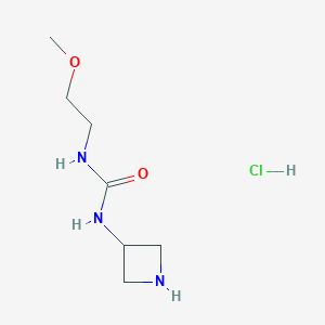 1-(Azetidin-3-yl)-3-(2-methoxyethyl)urea hydrochloride