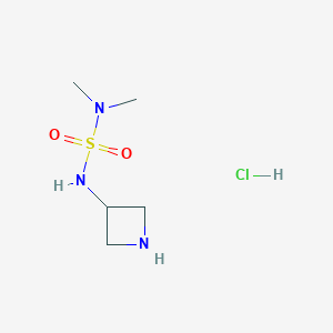 [(Azetidin-3-yl)sulfamoyl]dimethylamine hydrochloride