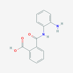 molecular formula C14H12N2O3 B14806912 2-[(2-Aminophenyl)carbamoyl]benzoic acid CAS No. 7297-65-6