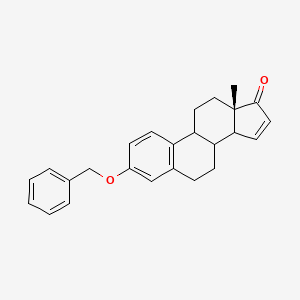 (13S)-13-methyl-3-phenylmethoxy-7,8,9,11,12,14-hexahydro-6H-cyclopenta[a]phenanthren-17-one