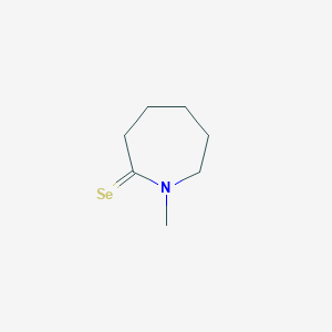 molecular formula C7H13NSe B14806937 1-Methylazepane-2-selenone 