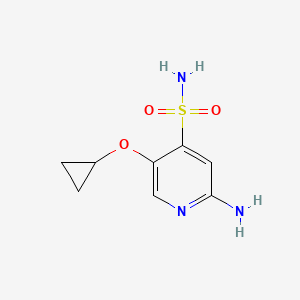 2-Amino-5-cyclopropoxypyridine-4-sulfonamide