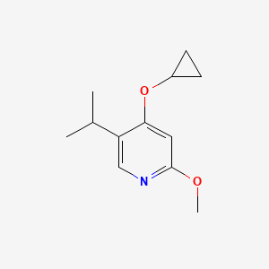 4-Cyclopropoxy-5-isopropyl-2-methoxypyridine