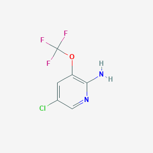 5-Chloro-3-(trifluoromethoxy)pyridin-2-amine