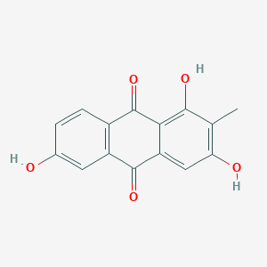 molecular formula C15H10O5 B014807 1,3,6-三羟基-2-甲基蒽醌-9,10-二酮 CAS No. 87686-86-0