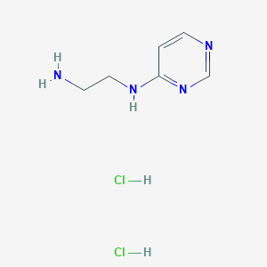 N1-(pyrimidin-4-yl)ethane-1,2-diamine dihydrochloride