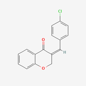 3-(4-Chlorobenzylidene)chroman-4-one