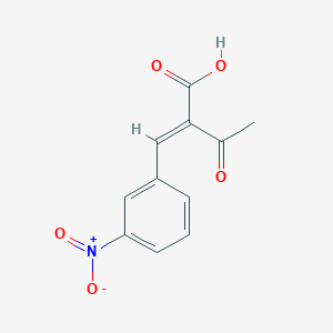 2-(3-Nitrobenzylidene)-3-oxobutanoic acid