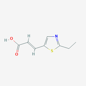 (E)-3-(2-Ethylthiazol-5-yl)acrylic acid