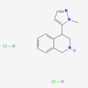 4-(1-methyl-1H-pyrazol-5-yl)-1,2,3,4-tetrahydroisoquinoline dihydrochloride