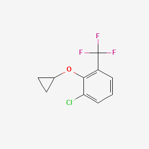 1-Chloro-2-cyclopropoxy-3-(trifluoromethyl)benzene