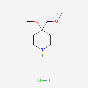 4-Methoxy-4-(methoxymethyl)piperidine hydrochloride