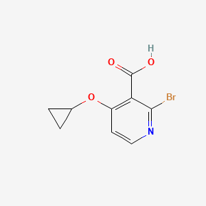 2-Bromo-4-cyclopropoxynicotinic acid