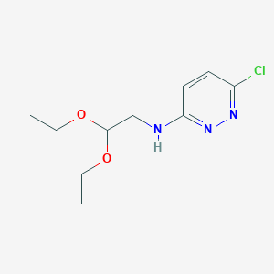6-chloro-N-(2,2-diethoxyethyl)pyridazin-3-amine