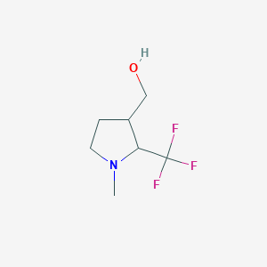 [1-Methyl-2-(trifluoromethyl)pyrrolidin-3-yl]methanol