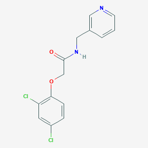 2-(2,4-dichlorophenoxy)-N-(pyridin-3-ylmethyl)acetamide