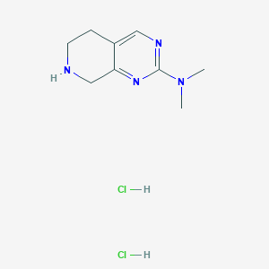 N,N-dimethyl-5,6,7,8-tetrahydropyrido[3,4-d]pyrimidin-2-amine dihydrochloride