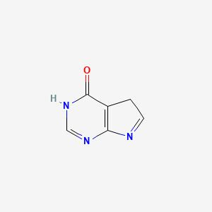 Pyrrolo[2,3-d]pyrimidin-4-ol;3H-Pyrrolo[2,3-d]pyrimidin-4(7H)-one