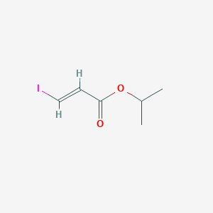 molecular formula C6H9IO2 B14807454 (E)-Isopropyl 3-iodoacrylate 