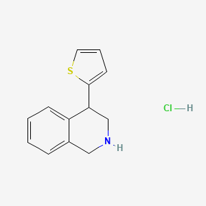 4-(Thiophen-2-yl)-1,2,3,4-tetrahydroisoquinoline hydrochloride