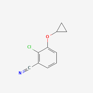 2-Chloro-3-cyclopropoxybenzonitrile