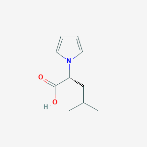 (R)-4-methyl-2-(1H-pyrrol-1-yl)pentanoic acid