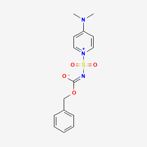 [(Benzyloxy)carbonyl]{[4-(dimethyliminio)-1(4H)-pyridinyl]sulfonyl}azanide