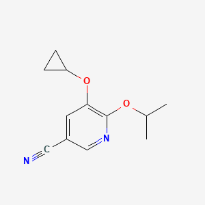 5-Cyclopropoxy-6-isopropoxynicotinonitrile