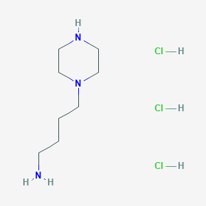 1-Piperazinebutanamine 3HCl