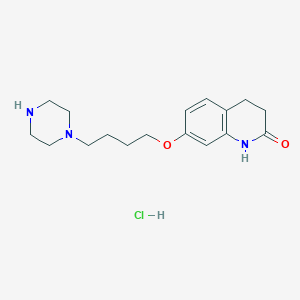 7-(4-piperazin-1-ylbutoxy)-3,4-dihydroquinolin-2(1H)-one hydrochloride