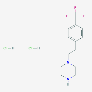 1-[2-(4-CF3-phenyl)ethyl]piperazine dihydrochloride