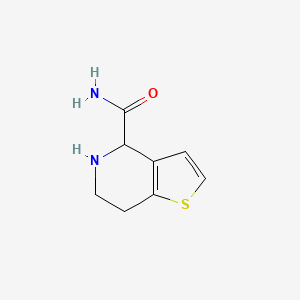 4,5,6,7-Tetrahydrothieno[3,2-c]pyridine-4-carboxamide