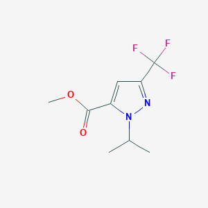 methyl 1-isopropyl-3-(trifluoromethyl)-1H-pyrazole-5-carboxylate