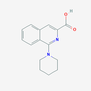 1-(Piperidin-1-yl)isoquinoline-3-carboxylic acid