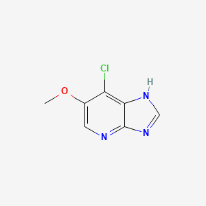 7-Chloro-6-methoxy-3H-imidazo[4,5-b]pyridine