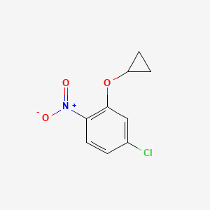 4-Chloro-2-cyclopropoxy-1-nitrobenzene