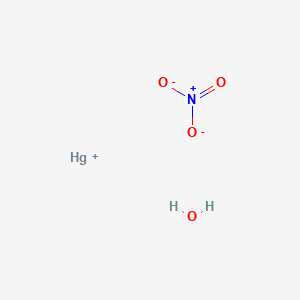 molecular formula H-N-O3.Hg B148081 一水合硝酸亚汞 CAS No. 7782-86-7