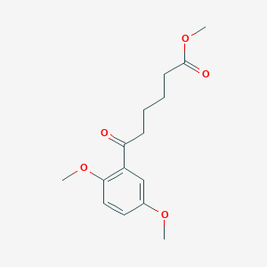 Methyl 6-(2,5-dimethoxyphenyl)-6-oxohexanoate